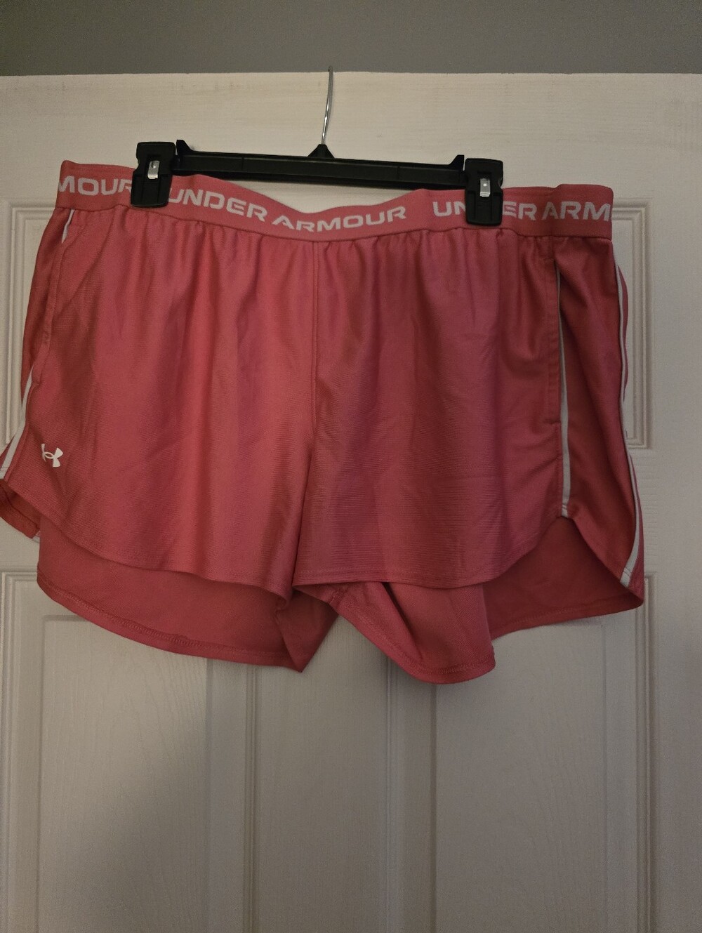 Under Armour Coral Pink Women's Athletic Shorts